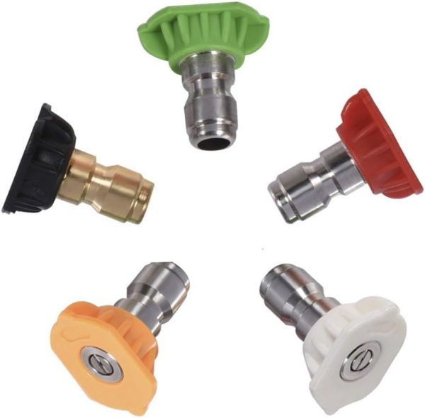 Twinkle Star Pressure Washer Nozzle Tips Brass Stainless-1