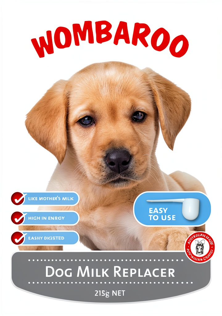 Equinade Dog Milk Replacer powder in packaging