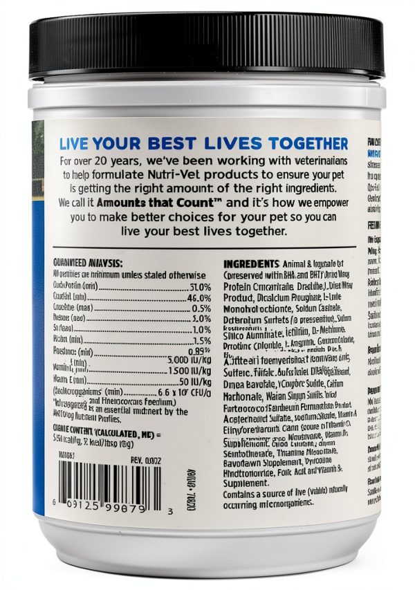 Nutri-Vet Puppy Milk Replacer Powder Probiotics USA Made-6