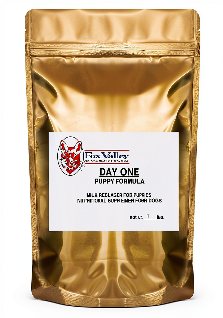 Fox Valley Dog Milk Replacer package and ingredients