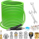West Bay Sewer Jetter Kit High Pressure Hose Nozzles-0