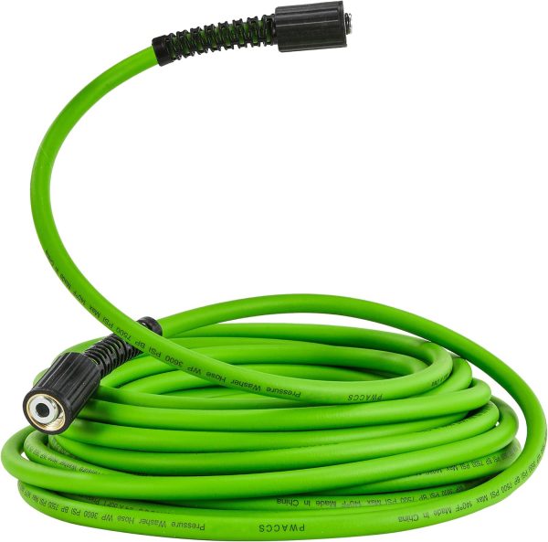 PWACCS Pressure Washer Hose Polyurethane 3600 PSI Green-0