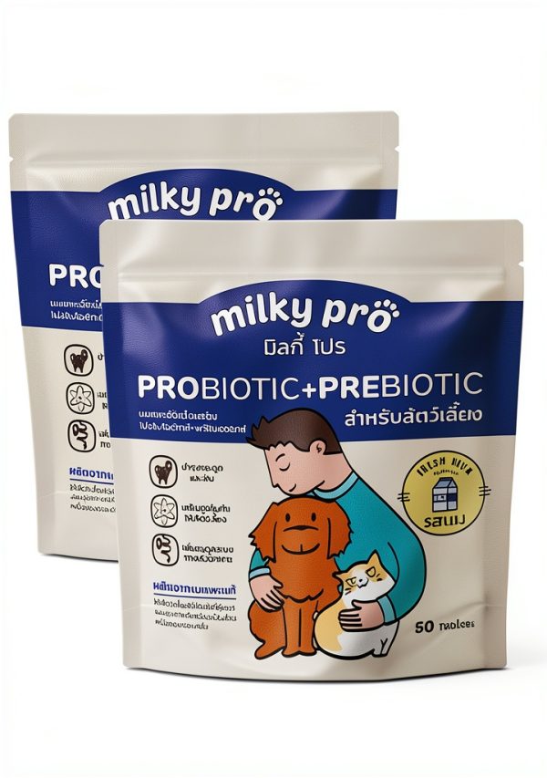 CUTE PETS Goat Milk Tablets Probiotics Protein Pet-0