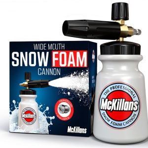 Wide Mouth Foam Cannon McKillans Brass Gas Pressure Washer-0