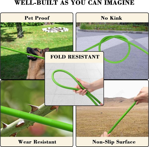 PWACCS Pressure Washer Hose Polyurethane 3600 PSI Green-2