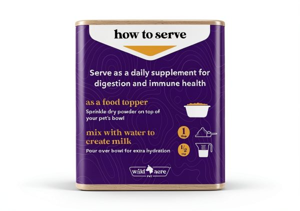 Wild Acre Goat Milk Powder for Dogs Sensitive Stomachs-2