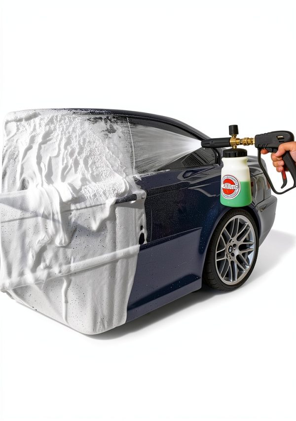 Wide Mouth Foam Cannon McKillans Brass Gas Pressure Washer-2