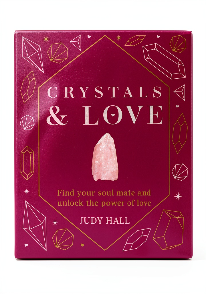 Installing Godsfield Press Kindle Book Crystal Healing on a wooden desk