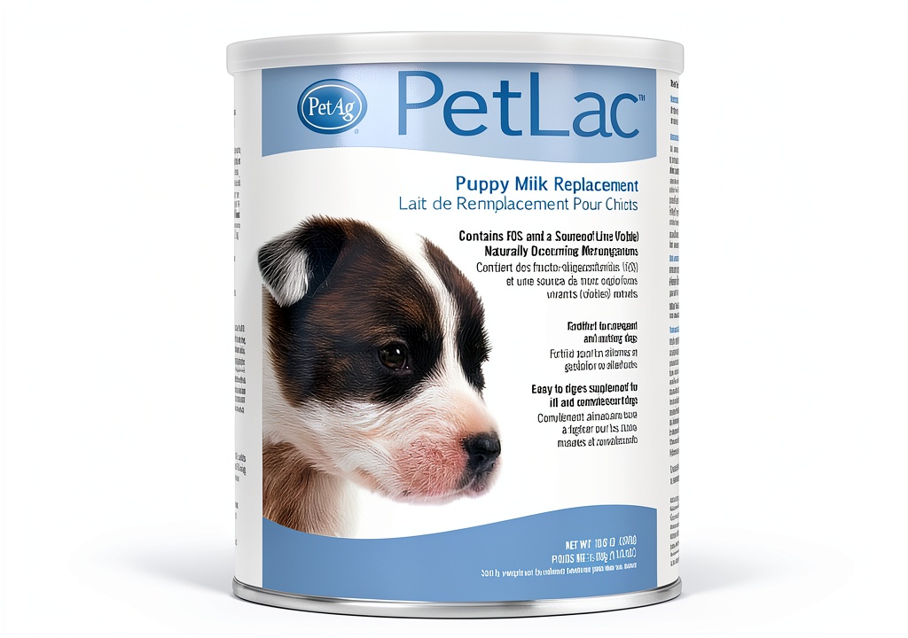 PetLac puppy milk replacement powder packaging