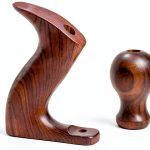 Rosewood Tall Knob and Tote Handle Set for Stanley Planes RCKIM-0