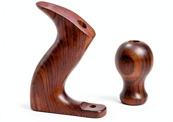 Rosewood Tall Knob and Tote Handle Set for Stanley Planes RCKIM-0