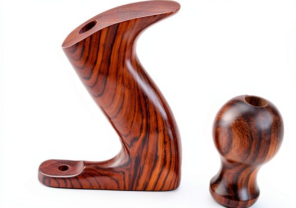 Rosewood Tall Knob and Tote Handle Set for Stanley Planes RCKIM-2
