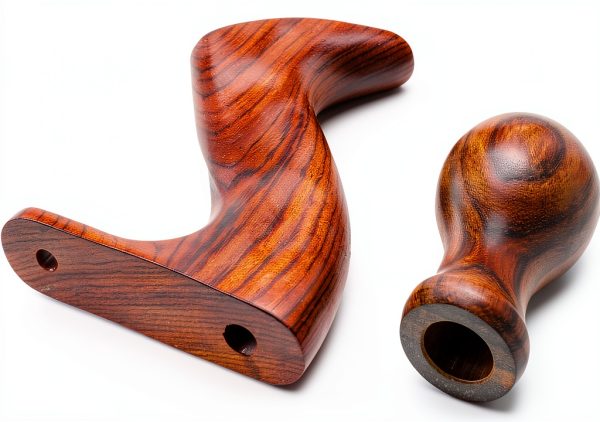 Rosewood Tall Knob and Tote Handle Set for Stanley Planes RCKIM-3