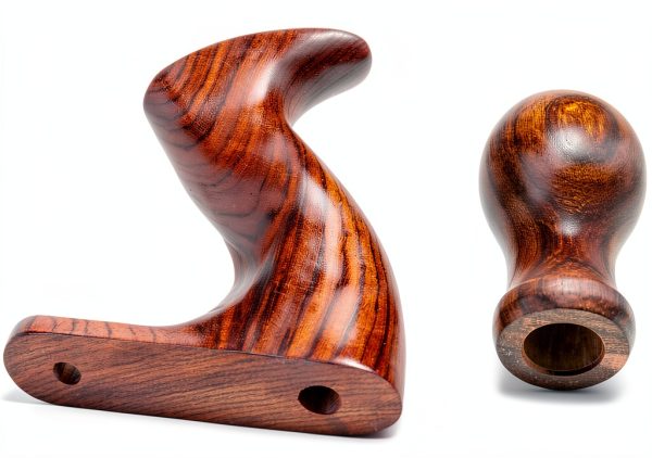 Rosewood Tall Knob and Tote Handle Set for Stanley Planes RCKIM-4