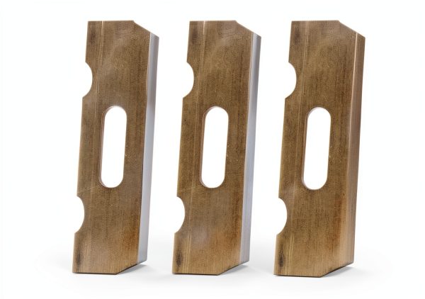 KAKURI Japanese Hand Plane Mini 42mm for Woodworking [Replaceable Blade System], Replacement Blade 42mm (3 PCS), Made in JAPAN-0