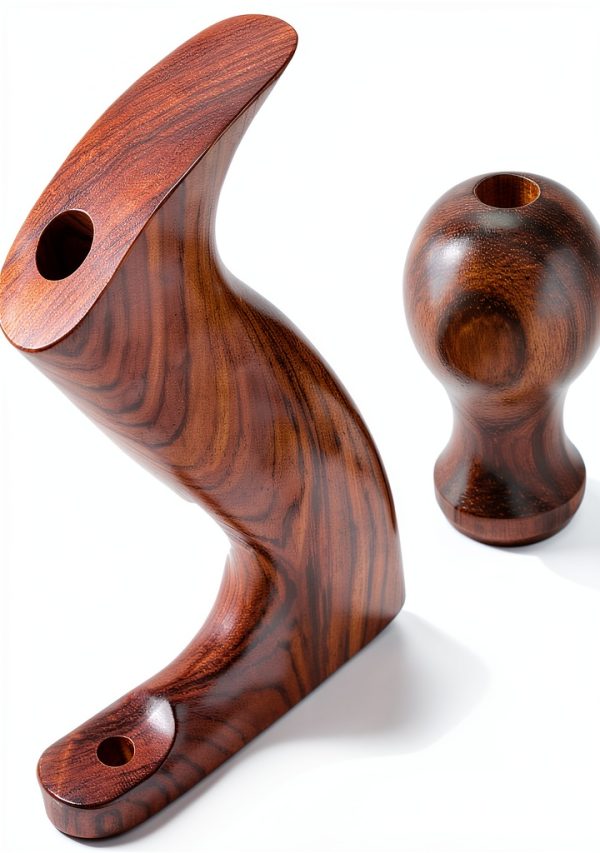 Rosewood Tall Knob and Tote Handle Set for Stanley Planes RCKIM-1