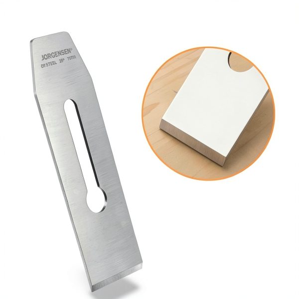 Wood Planer Blade JORGENSEN No.4 & No.5 O1 Steel 3mm Replacement-2